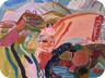 jose-manuel-merello-spanish-artist-painter-las-colinas-rosas-del-mediterraneo(81x100-cm)mixed-media-canvas